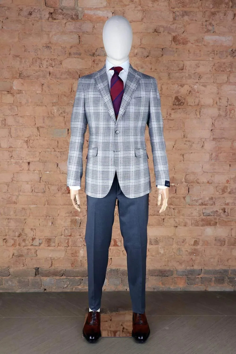 Scabal - Men's Kenton Unlined Wool, Silk, & Linen Soft Coat - Rack Hunt