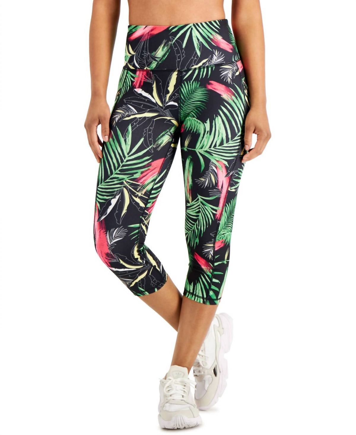 Print Cropped Leggings