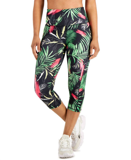 Print Cropped Leggings