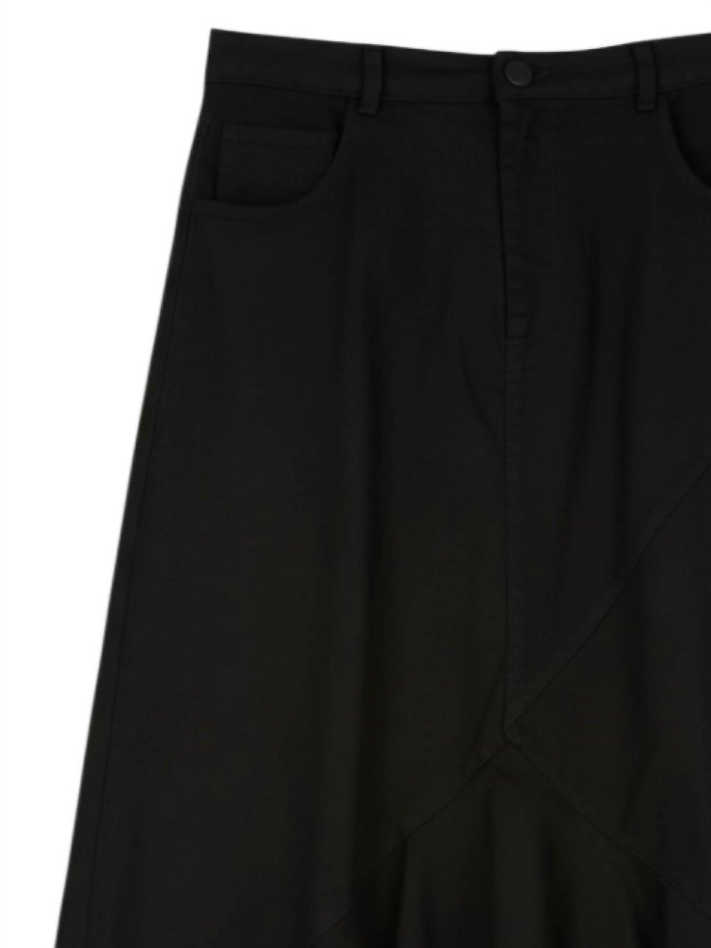 Women's Frayed Hem Hi Low Ruffle Skirt