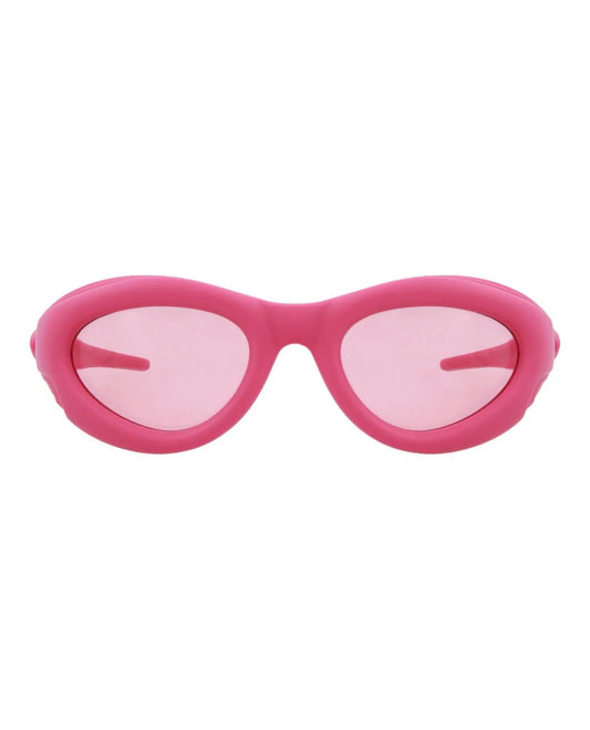 Women's Oval-frame Injection Sunglasses