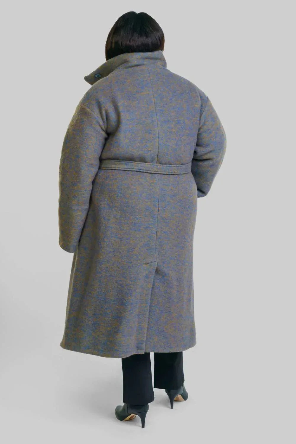 BITTE KAI RAND - Changeant Wool Mix Coat With Collar - Plus - Rack Hunt