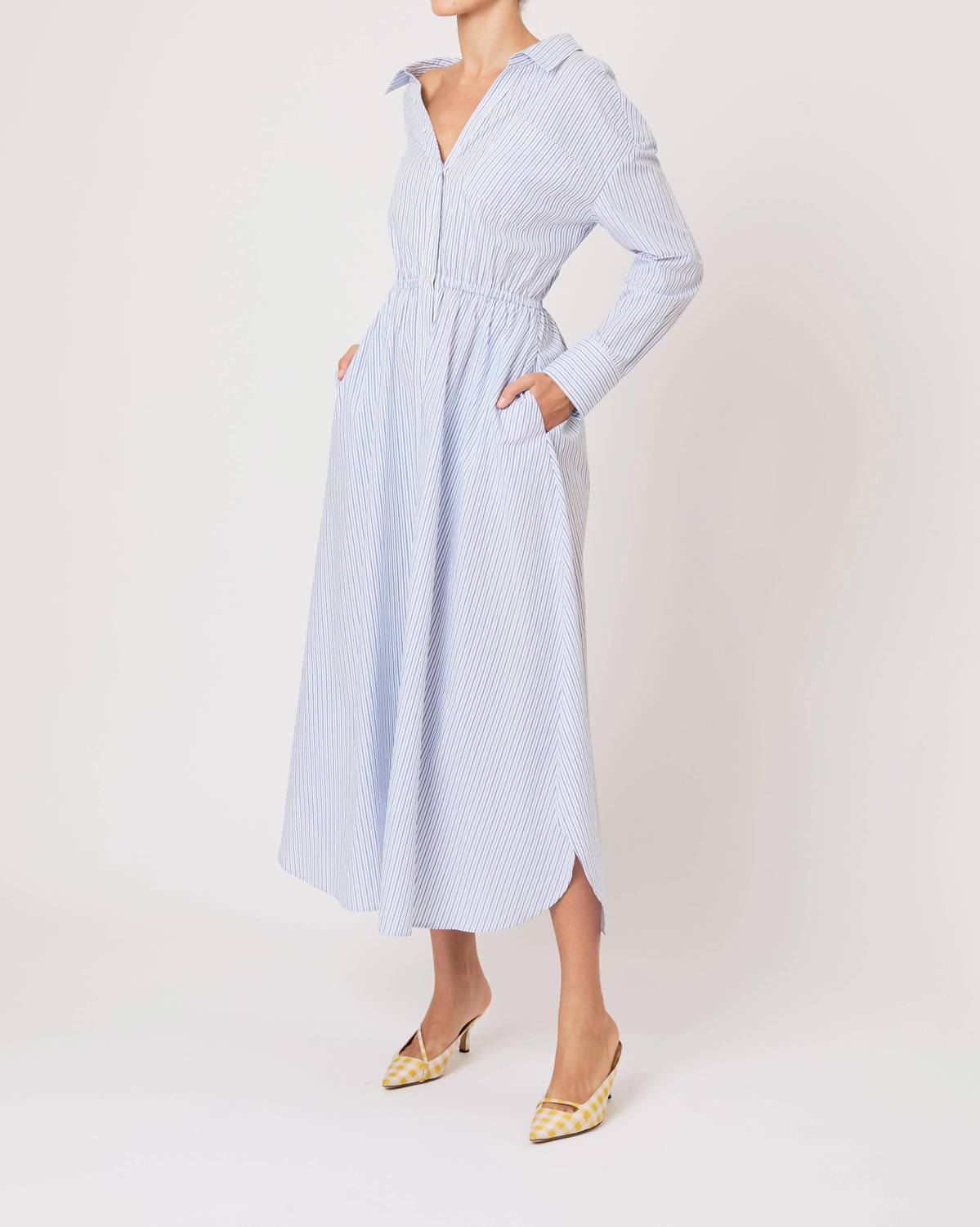 Falling Off The Shoulder Dress