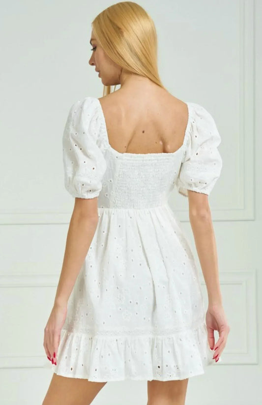Azura - Mini Empire Waist Dress - Rack Hunt