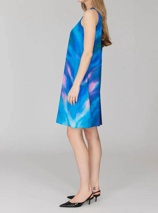 Mountainscape Short Trapeze Dress