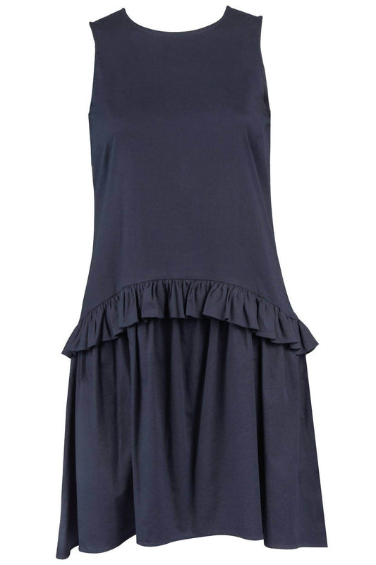 Clover and Sloane - Sleeveless Knee Length Ruffle Dress - Rack Hunt -