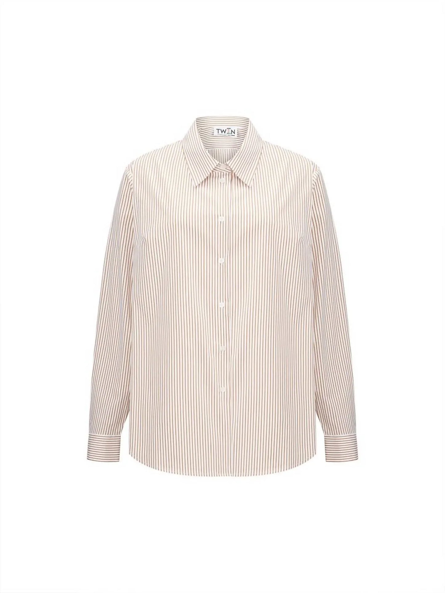 T.W.I.N. That’s What I Need - Striped Long Sleeve Buton Down Shirt - Rack Hunt