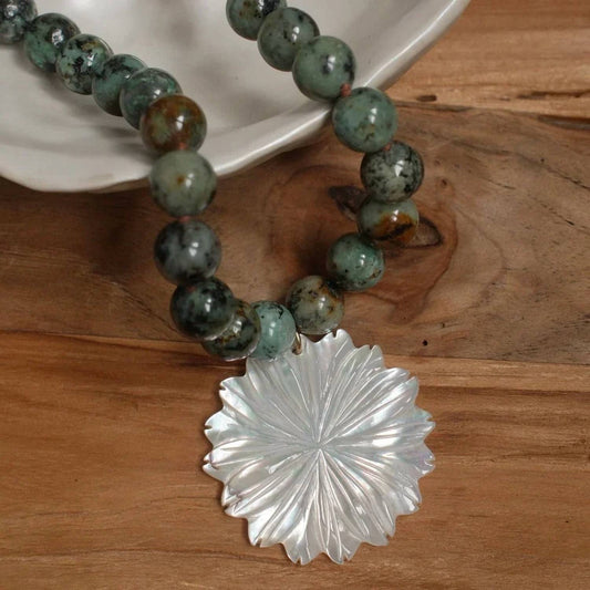 Women's Martha Flower Necklace