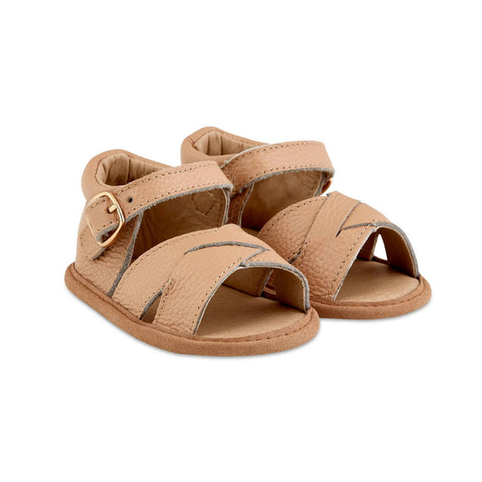Girls Tully Split-soled Leather Sandal