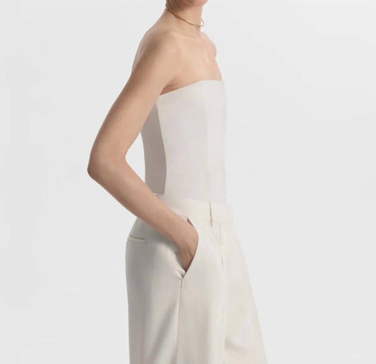 Strapless Bustier Top