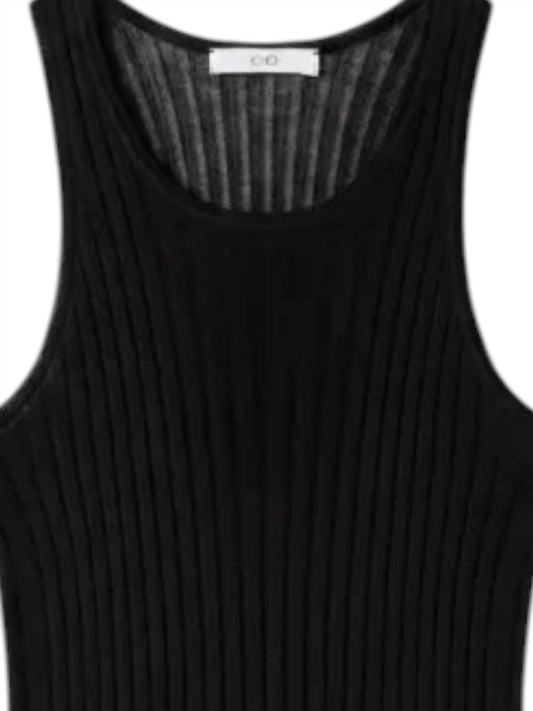 Women's Mixed Rib Tank Top
