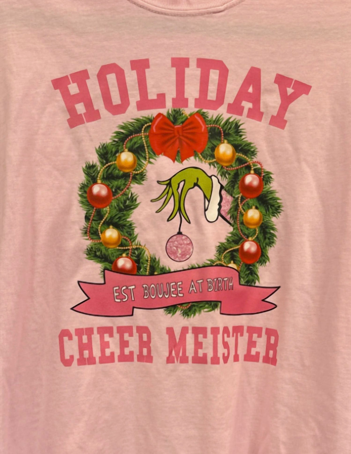 Women's Holiday Cheer Meister Crewneck T-shirt