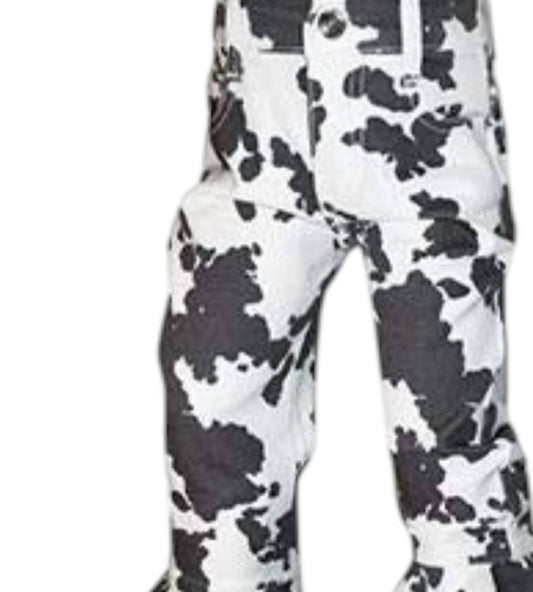 Girl's Tod All Over Double Ruffle Jean