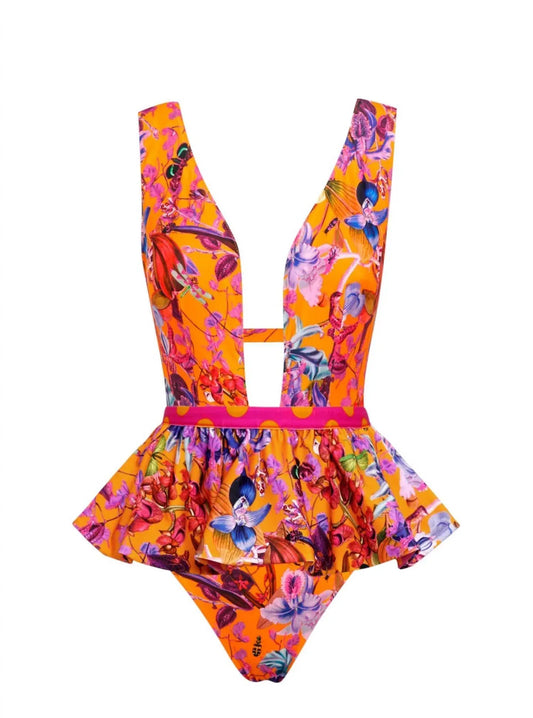Lia Sahara - Women's Reversible Ruffle Belt - Rack Hunt