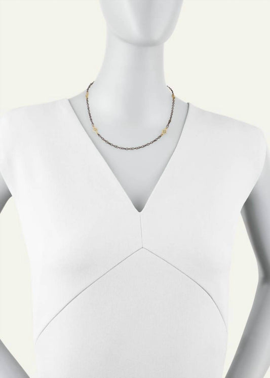 Armenta - Women's Old World Scroll Cable Chain Necklace - Rack Hunt -