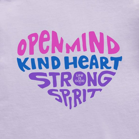 Women's Crusher-lite Open Mind Heart Tee
