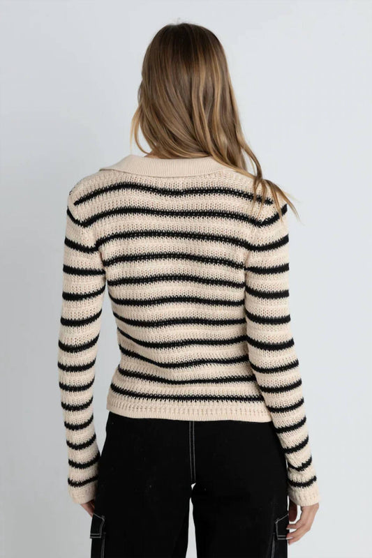 Coastal Stripe Cardigan