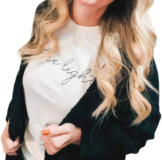 Blume + Co. - Be The Light Tee - Rack Hunt -