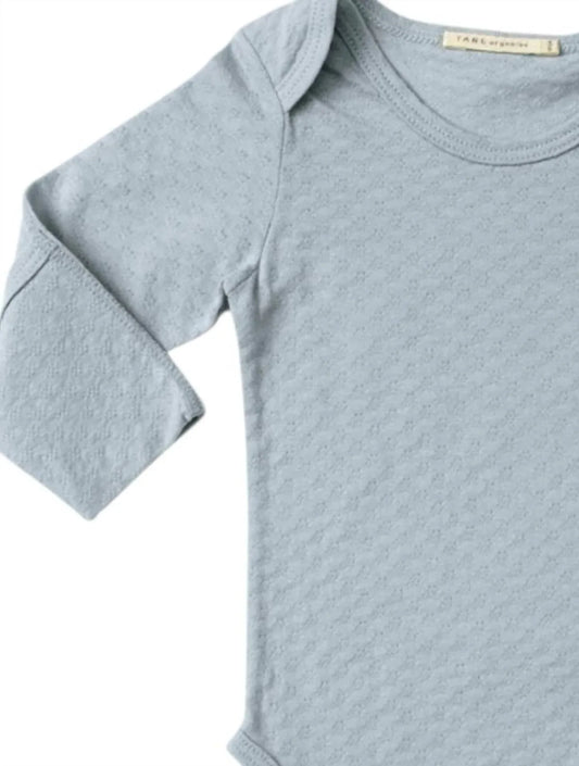 Tane - Baby's Pointelle Onesie With Handcovers - Rack Hunt