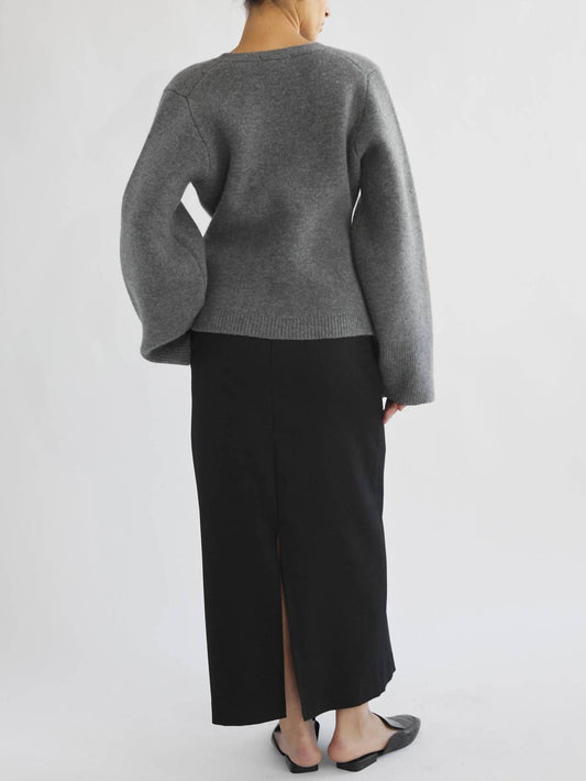Women's V Neck Cardigan