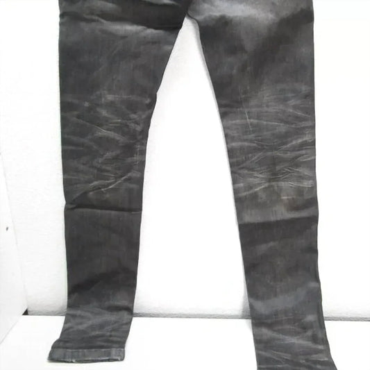 Tulones - Men's Biker Coated Denim Jeans - Rack Hunt
