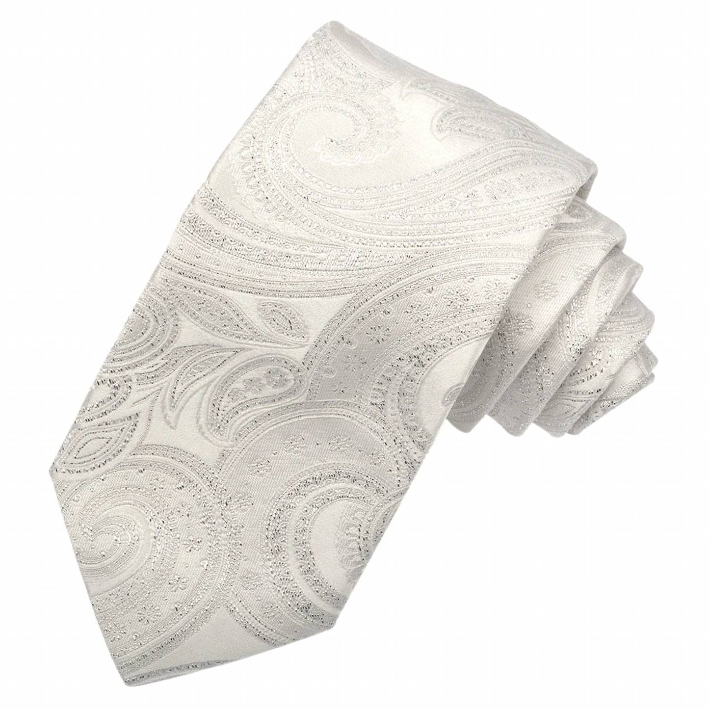 Men's Paisley Woven Silk Jacquard Tie