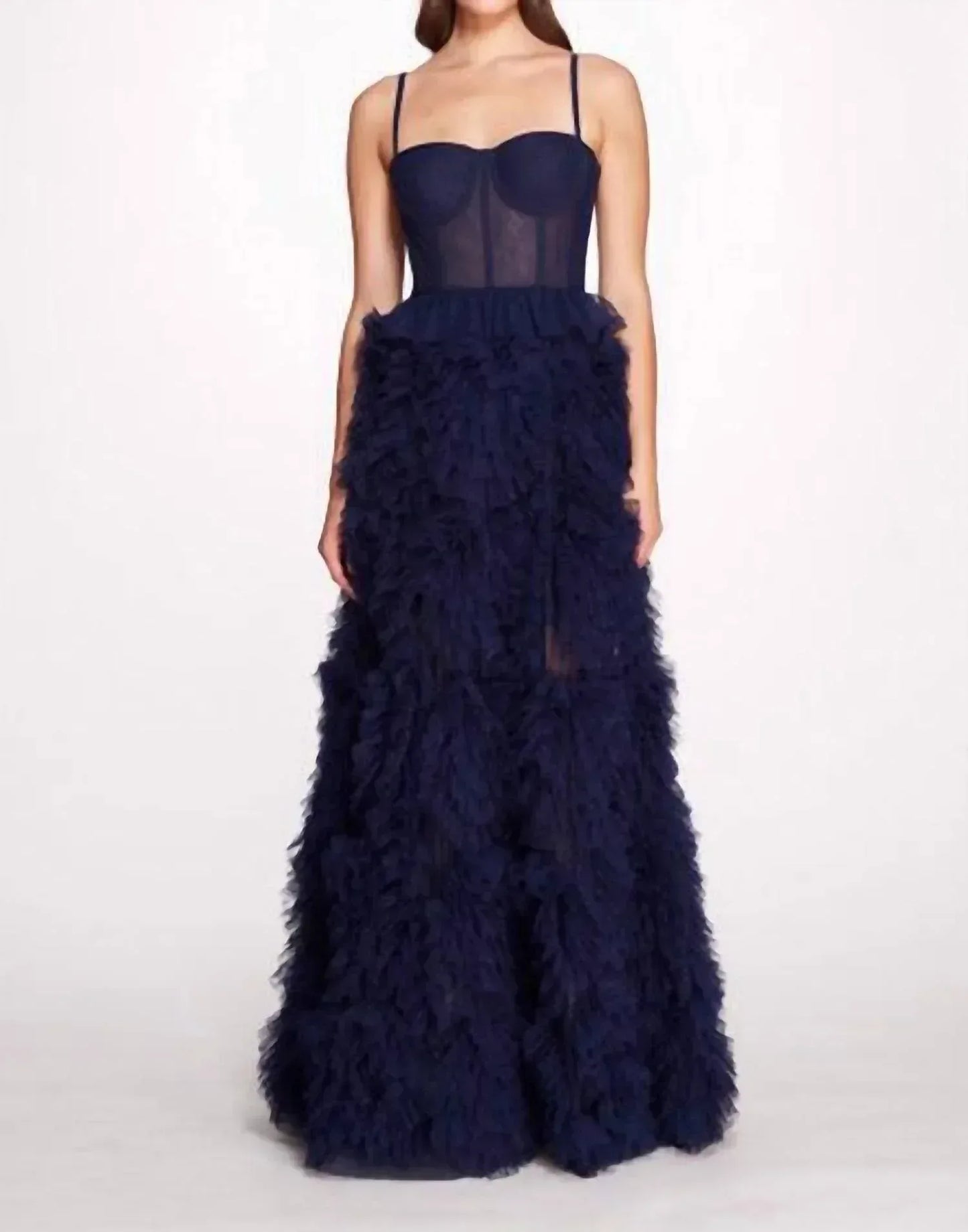 Marchesa Notte - Women's Tulle Gown Dress - Rack Hunt
