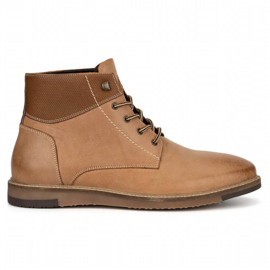 Reserved Footwear New York - Men's Pion Leather Dress Boots - Rack Hunt