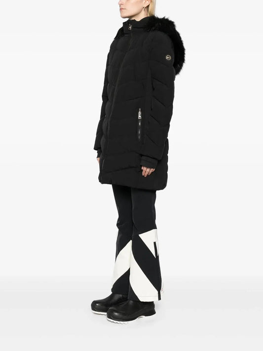 Michael Michael Kors - Chevron Scuba Coat - alternate view - Rack Hunt