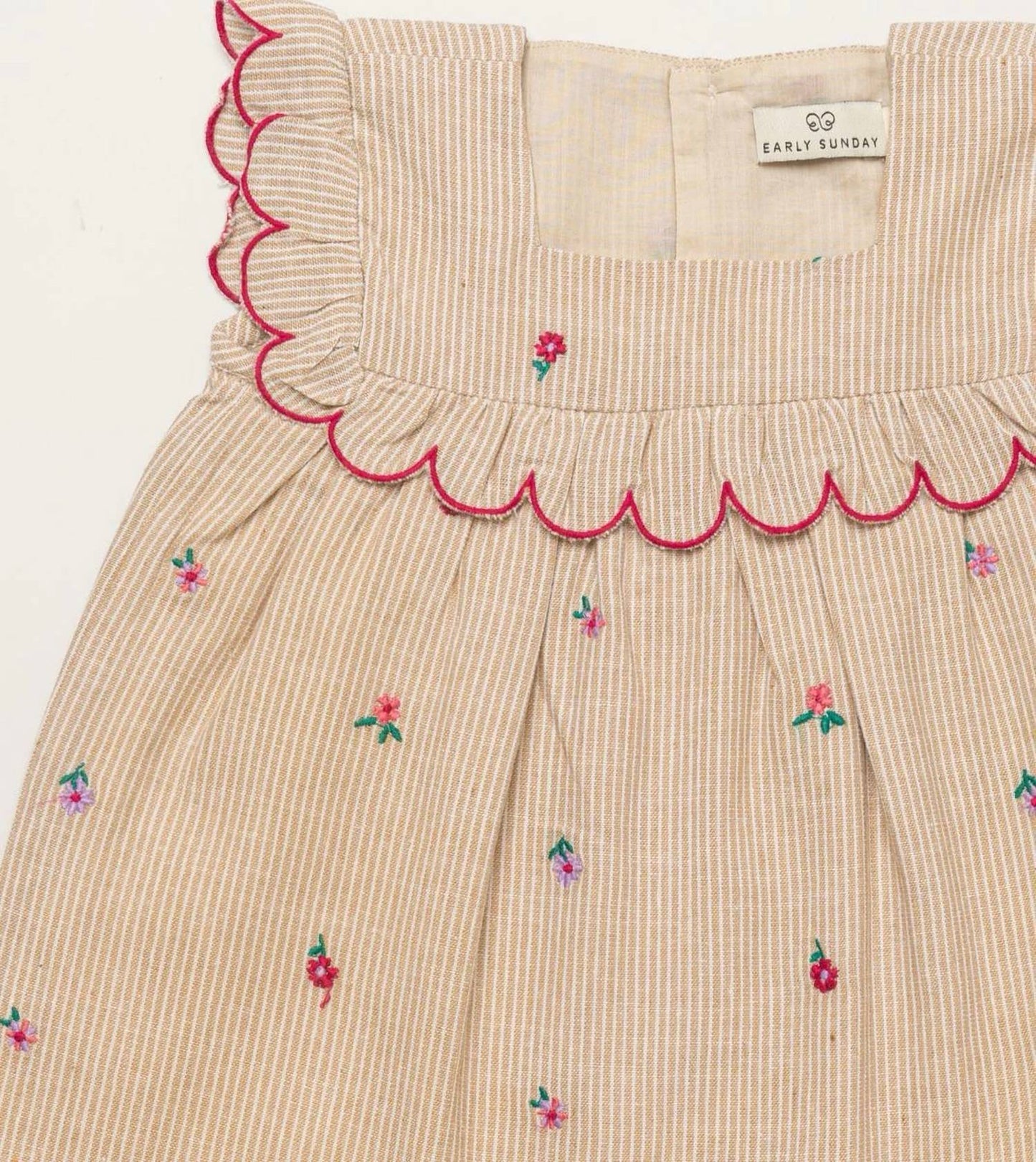 Girl's Dolly Dress With Bloomers Set
