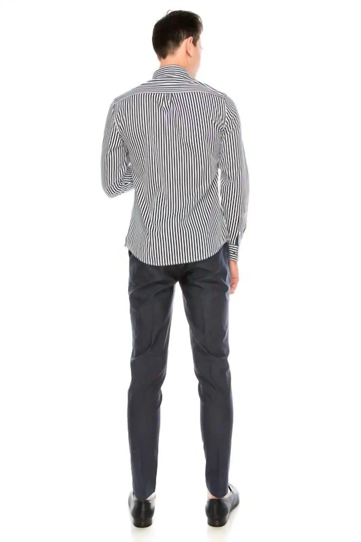 Bizzo Men - Striped Button Up Shirt - Rack Hunt