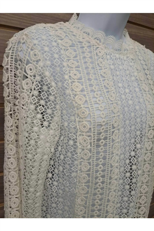 Kate C. - Women's All Over See Thru Lace 1 Button Back - Rack Hunt