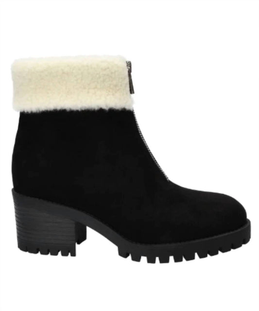 Women's Cable Lug Booties