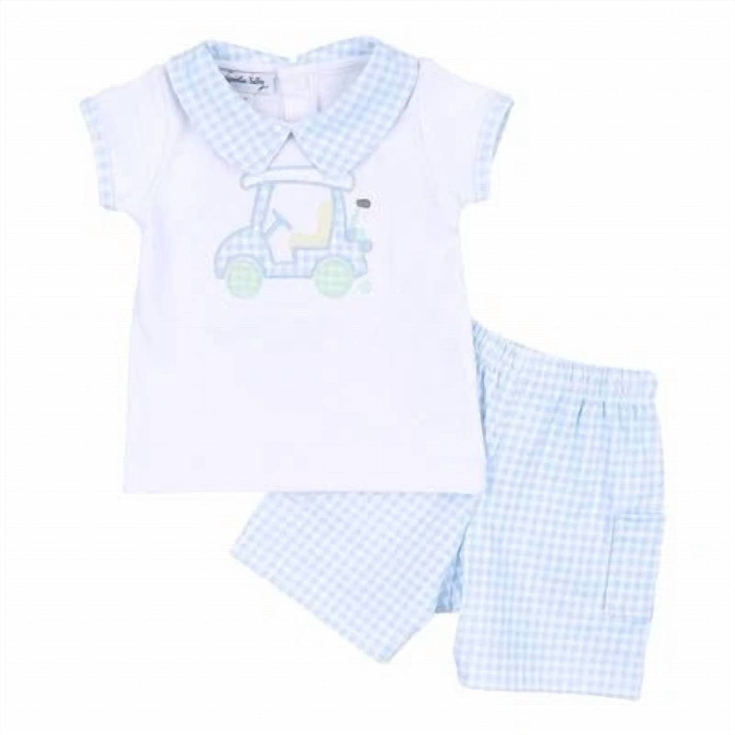 Kids' Little Caddie Applique Short Set