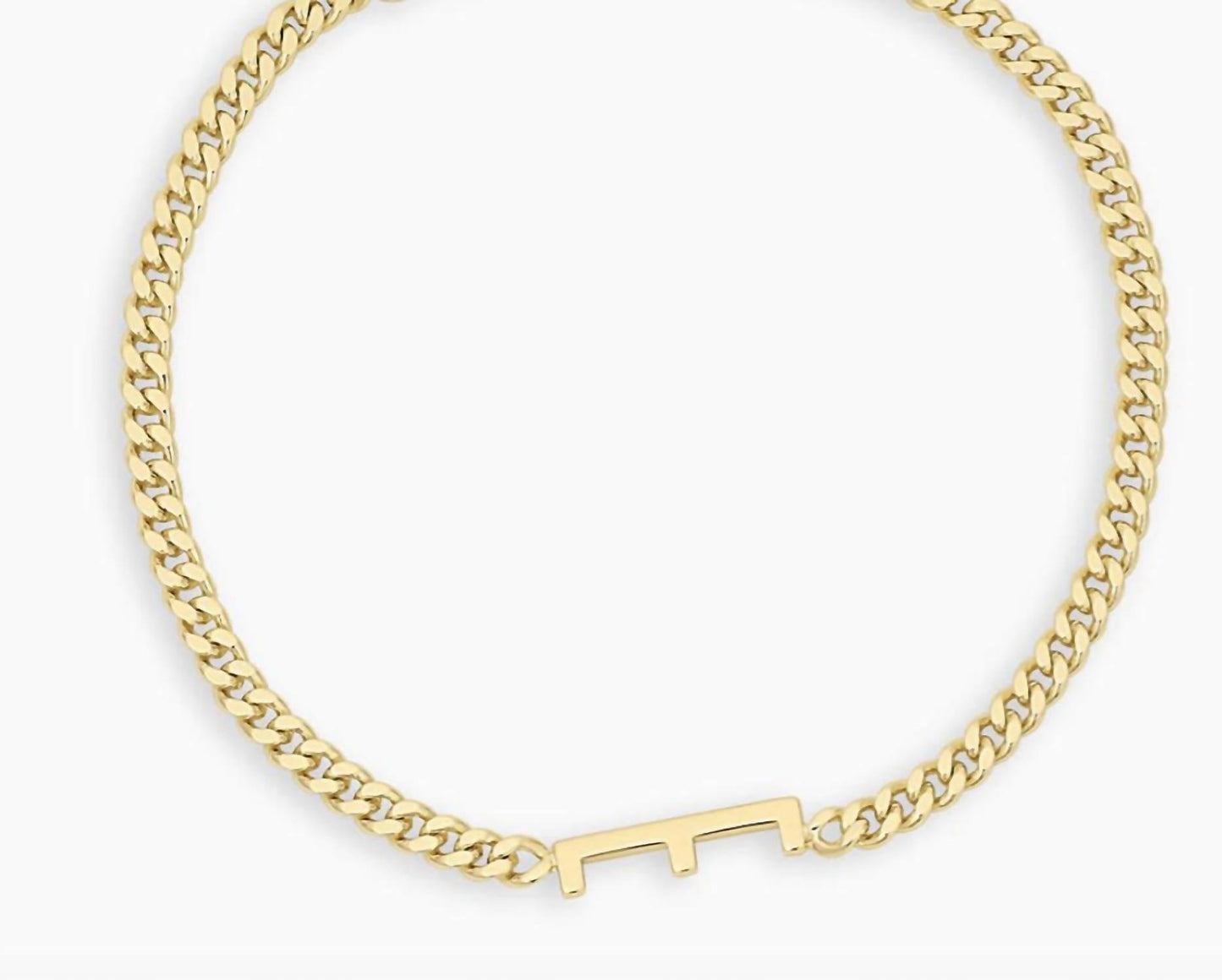 Wilder ALPHABET bracelet - E