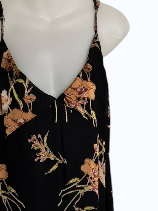 Women's Spaghetti Strap Floral Dress