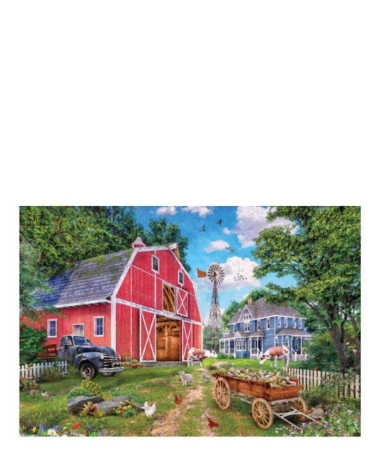 Eurographics Puzzles - Family Barn Puzzle - Rack Hunt -