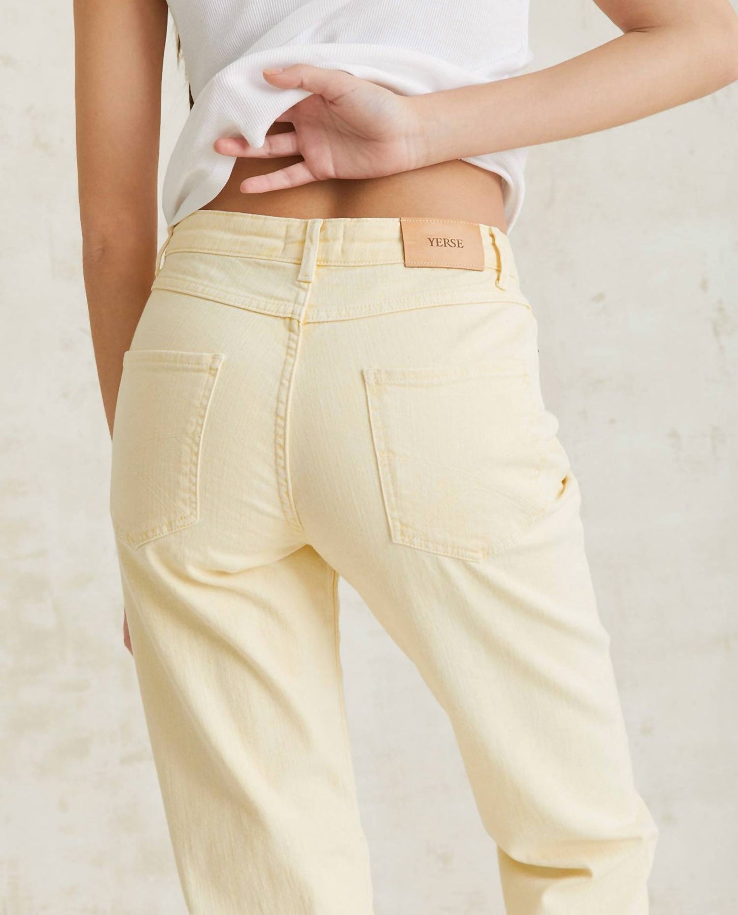 Straight Denim Trousers