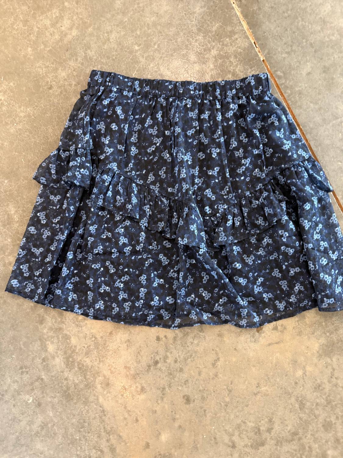 Girl's Flower Dobby Skirt