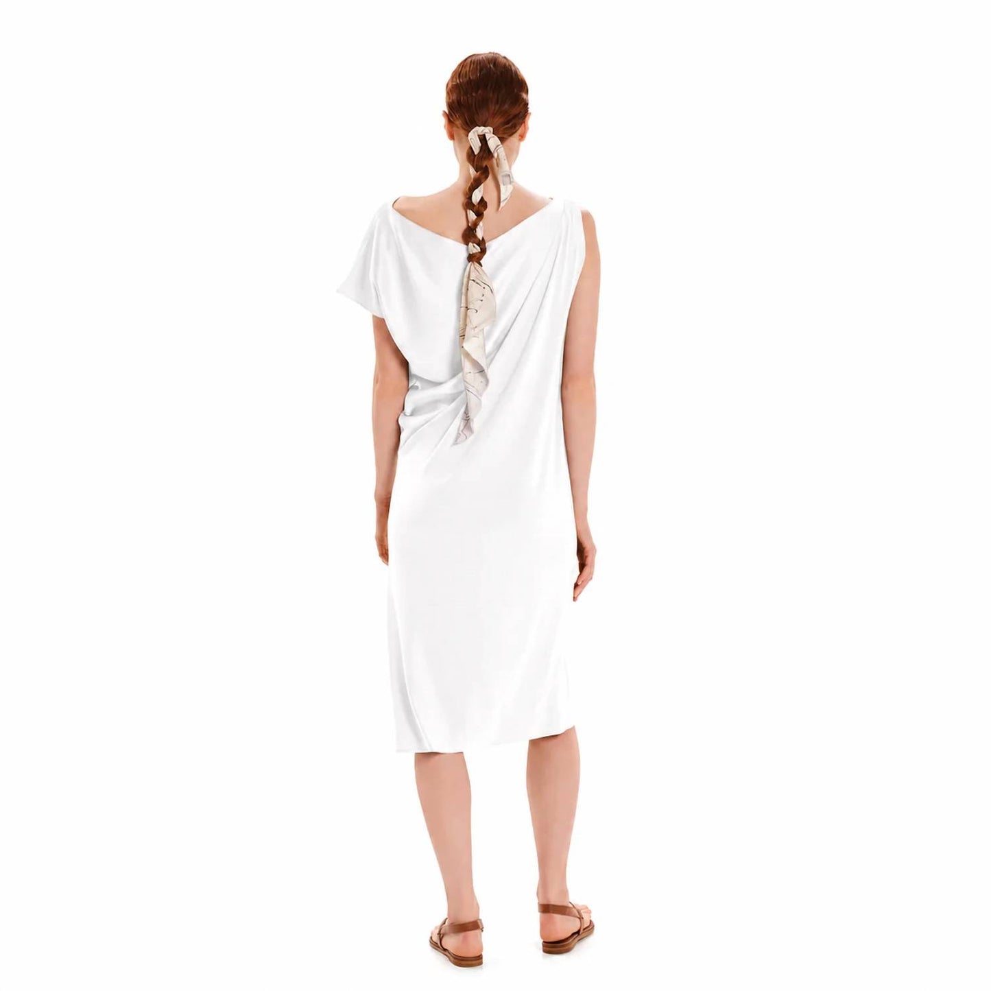 Opal Draped Midi Dress