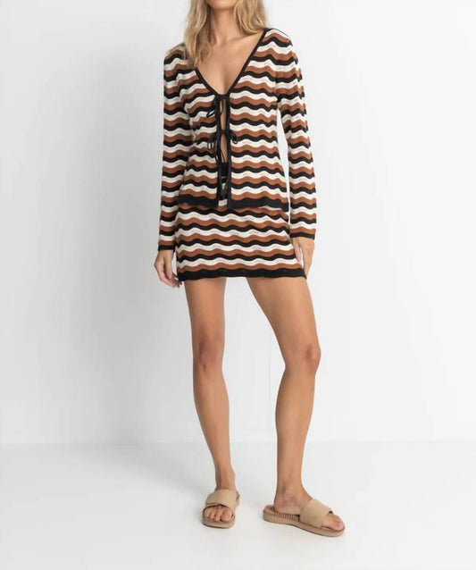 Venice Knit Mini Skirt