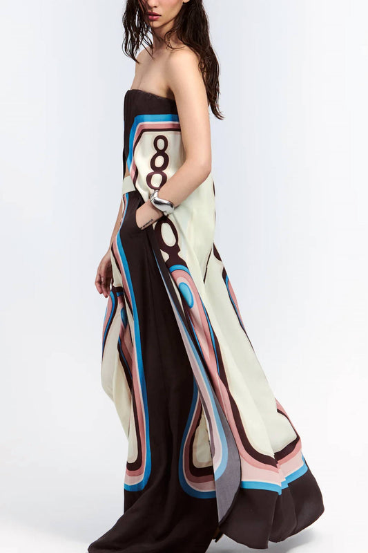 Silk Wide Leg Pants