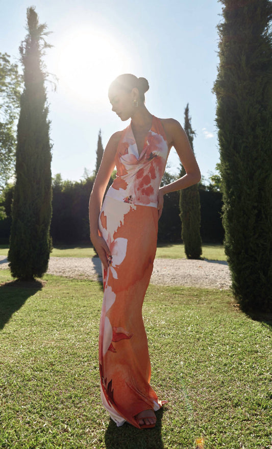 Moonflower Punch Maxi Dress