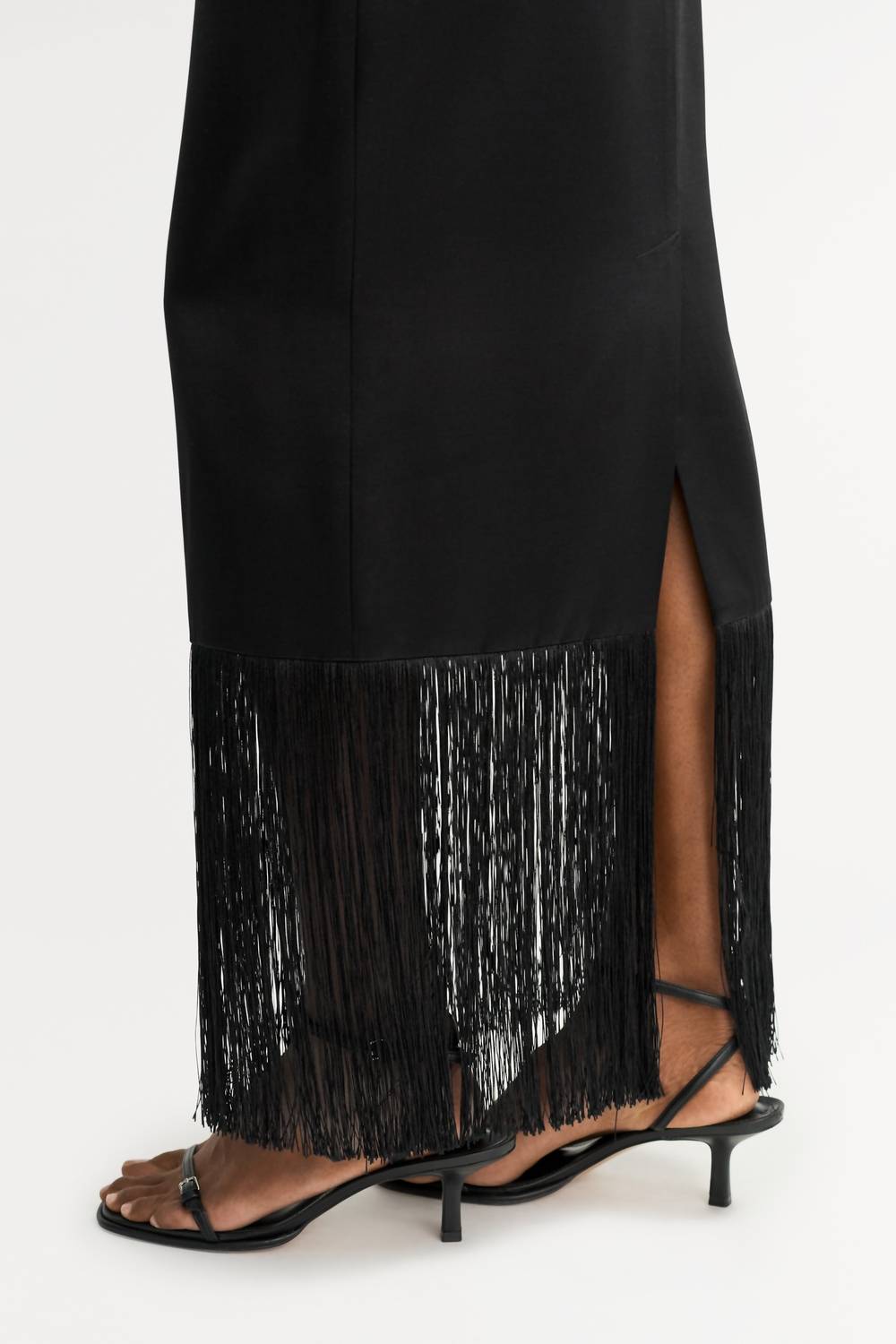 Full Length Fringe Skirt