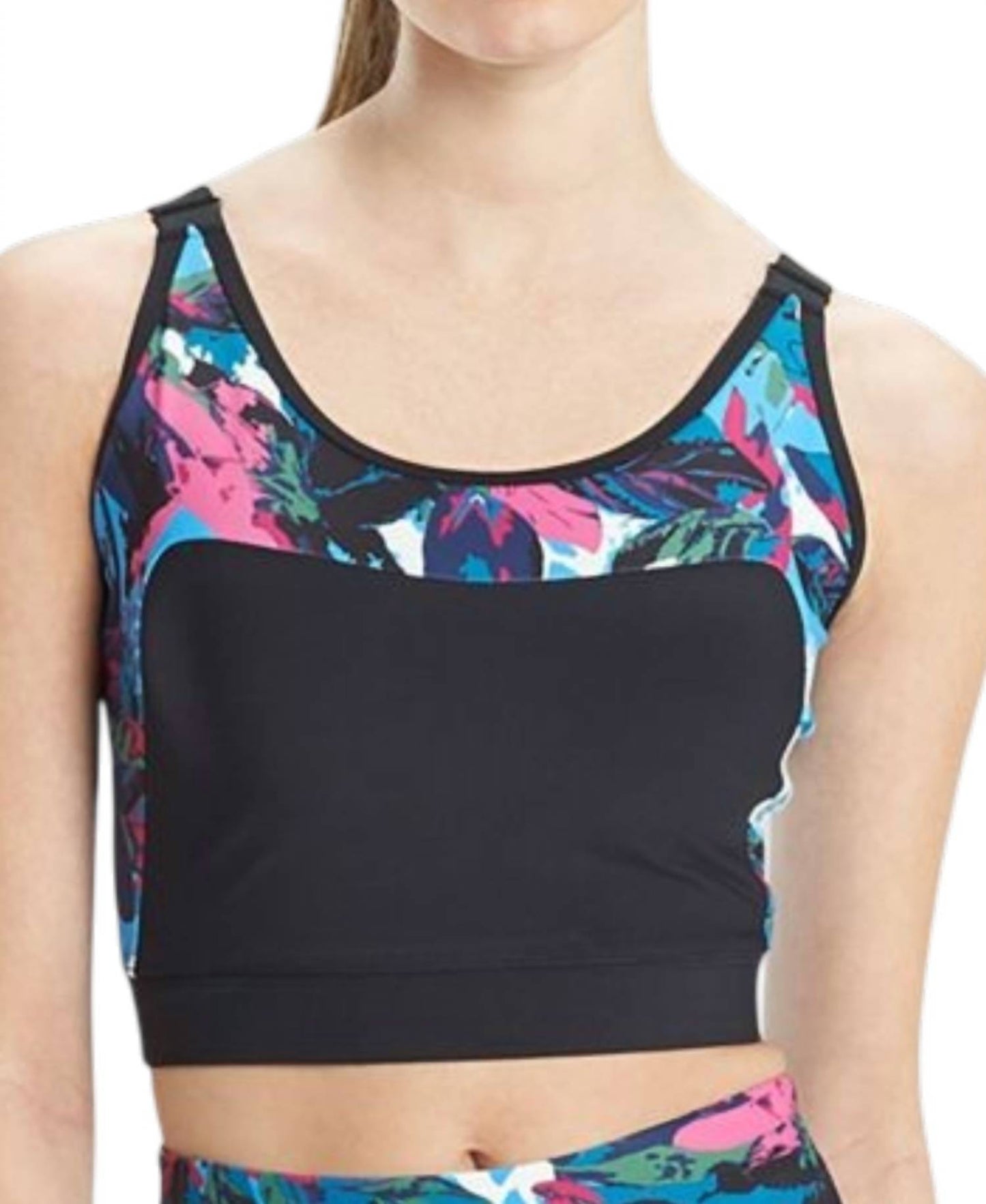 Active Solstice Cropped Sports Tank Top