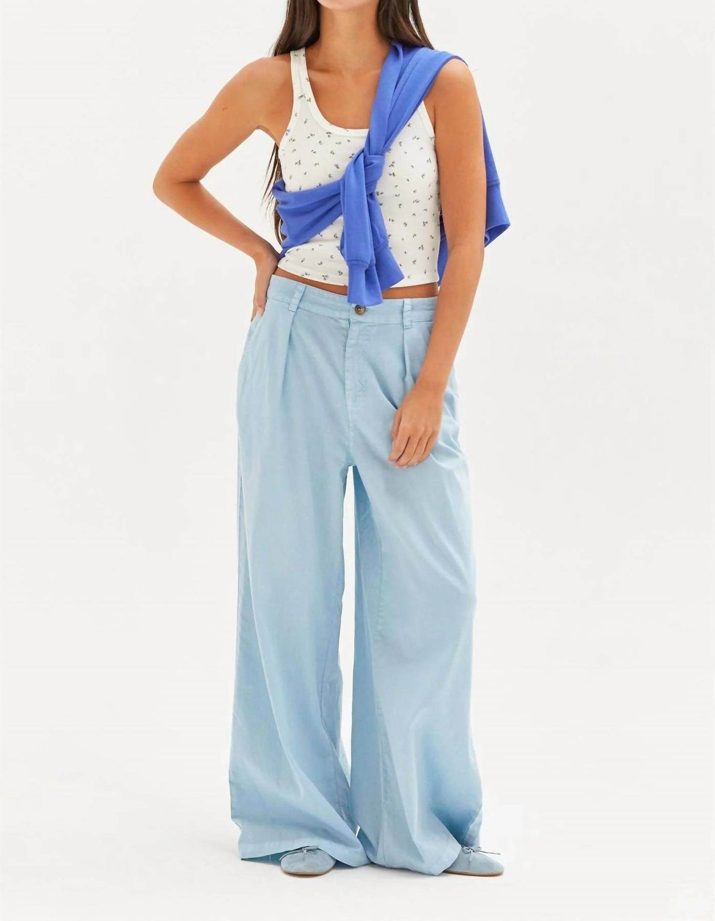Azalea - Sadie Wide Leg Pants - Rack Hunt -