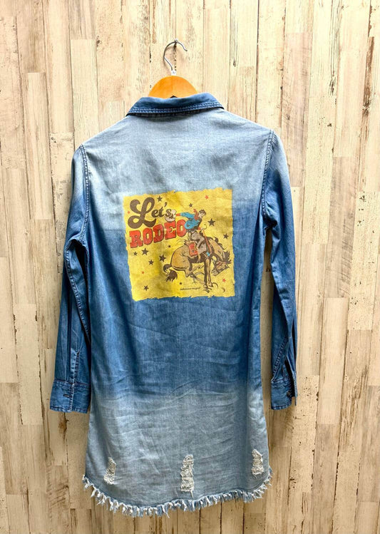 Bohemian Cowgirl - Women's Let's Rodeo Dress - Rack Hunt -