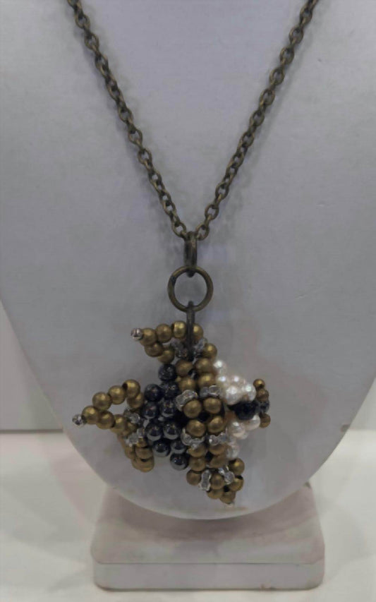 Pam Hiran - Women's Hematite Necklace - Rack Hunt -