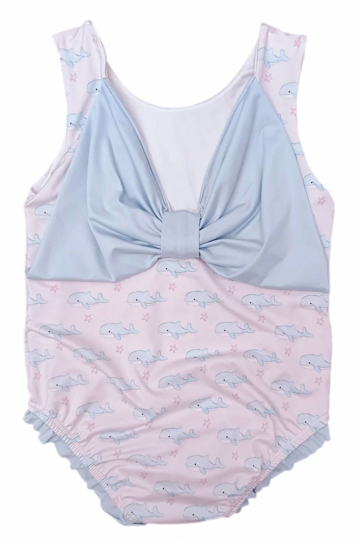 Girls Oh Whale Lottie One Piece Swimsuit