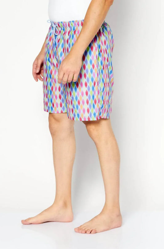 TailorByrd - Abstract Print Swim Trunks - Rack Hunt